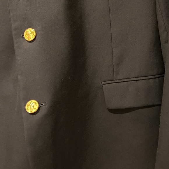 BRAND 🆕 Brooks Brothers Suit Jacket - Black - Picture 7 of 14